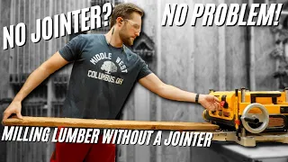 DONT WASTE MONEY ON A JOINTER! do this instead