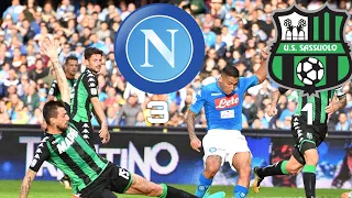 Napoli vs Sassuolo (3-1) - Allan, Callejon & Mertens score for Napoli (Recap 29-10-17)