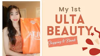 My 1st ULTA BEAUTY shopping 🛒 🛍️ & affordable Brands 🧡 #beauty #makeup #haul #shopping #vlog #prbox