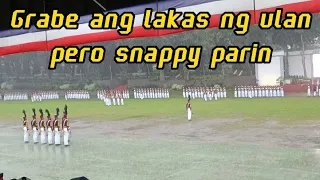 PNPA Cadet Officer Center March.   (humarap at pumagitna) kahit malakas ang ulan