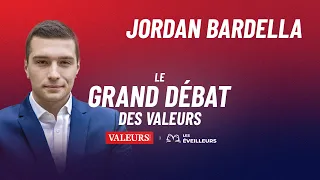 Jordan Bardella grand débat des valeurs