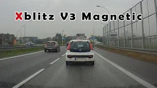 Kamera samochodowa Xblitz V3 Magnetic 4K - magranie