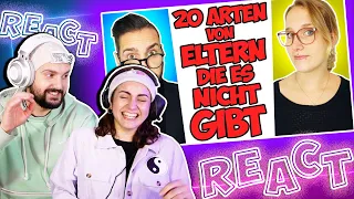 ZU WILD! DIESE ELTERN GIBTS NICHT! Oder doch? Kaan & Dania reagieren auf 20 Arten von Eltern ✨