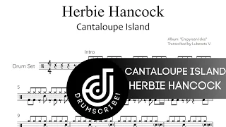 Herbie Hancock - Cantaloupe Island (Drum transcription) | Drumscribe!