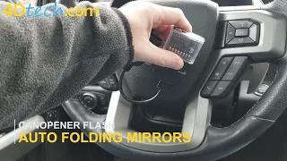 Enable Auto Folding Mirrors! 2015+ F150 | 2017+ Super Duty | 18+ Expedition