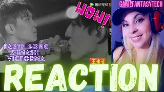 Dimash & Victor Ma - EARTH SONG - REACTION