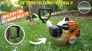 Qualität für wenig Geld?? STIHL FS 38 Vorstellung / review - Start Up, Mähkopf auffüllen! | Niko TV