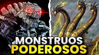 Los 10 MONSTRUOS Más Poderosos en el MONSTERVERSE