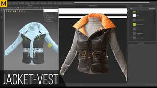 Jacket-vest. MD Timelapse