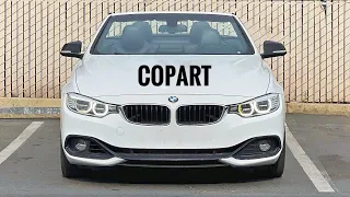 Купил Дешевую BMW 4 Кабриолет с Аукциона Copart