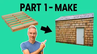 FASTEST way to make pallet shingles (Part 1)