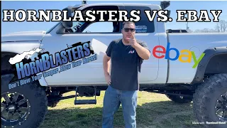 Hornblasters vs. eBay Air Horns!! Which One is Louder?!?!