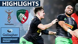 Harlequins v Leicester HIGHLIGHTS | Thriller At Twickenham! | Gallagher Premiership