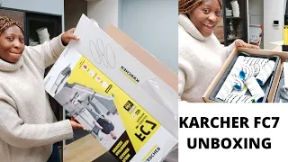 Unboxing Karcher FC7. Got A New Cleaning Machine After They Couldn't Repair My Old One