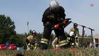 В Белгороде прошли областные соревнования на звание «Лучшая добровольная пожарная команда»