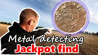 Metal detectorists finds dream coin, metal detecting uk
