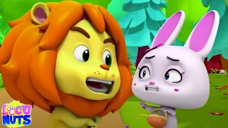 Lion And The Rabbit, Story for Kids + More Animated Videos by Loco Nuts