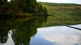 31 августа 2018 озеро рыбалка на окуня