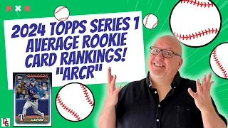 ✨⚾2024 Topps Series 1 Average Rookie Card Rankings⚾✨