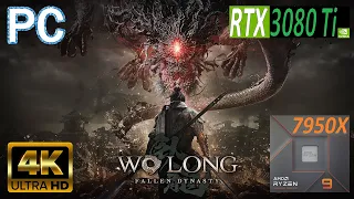 Wo Long: Fallen Dynasty (PC - Benchmark) [4K | HDR | Max Settings] {R9 7950X + RTX 3080 Ti}