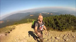 Korbielów - Hala Miziowa 1330m  - Pilsko 1557m sierpień 2015