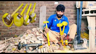 Manufacturing Process of wooden hand masher || Top 6 Mass Production Videos