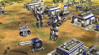 USA BOSS 1 vs 3 USA Laser - Command & Conquer Generals Contra 009