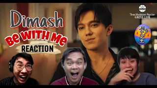 【REACT】迪玛希 Dimash (Димаш)《Be with Me》|| 3 Musketeers Reaction马来西亚三剑客【ENG SUBS】