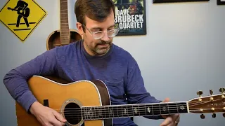 Building Bluegrass Guitar Breaks -- When My Blue Moon Turns to Gold Again