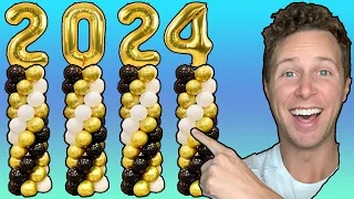 DIY $20 Easy Balloon Column Tutorial