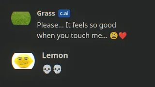 Average Experience of Touching Grass 2 || Character.AI