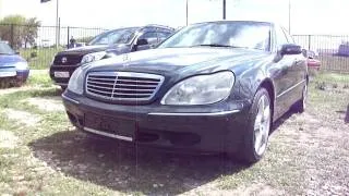 1999 Мерседес-Бенц S500. Обзор (интерьер, экстерьер).