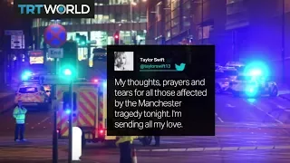 Pop stars pay condolences after Manchester concert attack