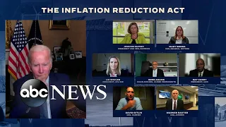 Biden urges Congress to pass Inflation Reduction Act