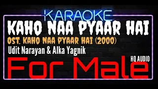 Karaoke Kaho Naa Pyaar Hai ( For Male ) - Udit Narayan & Alka Yagnik Ost. Kaho Na Pyaar Hai (2000)