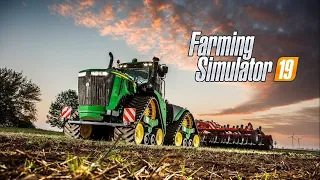 Обзор ночная уборка (посевная редька) в Farming Simulator 19