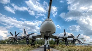 Перекатка Ту-95МС в музей ВВС (Монино) // Moving Tu-95MS to the Monino Air Force Museum