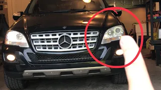 HID Headlight replacement 2009 Mercedes ML550