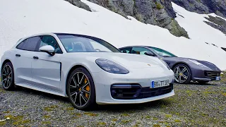 Porsche Panamera Turbo Sport Turismo vs Ferrari GTC4Lusso V12 | Top Gear: Series 26