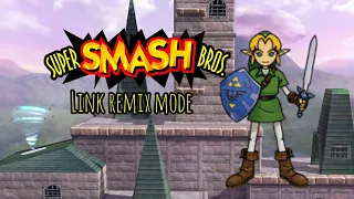 super smash bros remix 1.5.2  link (classic remix)