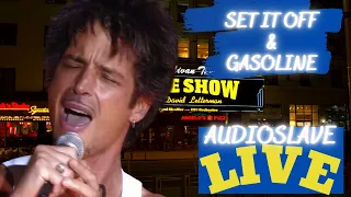 Audioslave - Set It Off / Gasoline (Live on The Late Show Marquee)