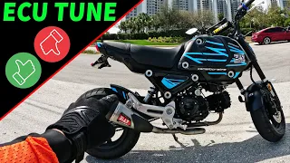 Is it WORTH it to tune your ECU on a Honda Grom?