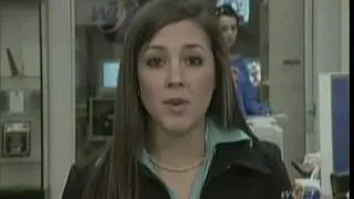 Extremely Awkward Girl Caught On Camera During WUFC News Segment