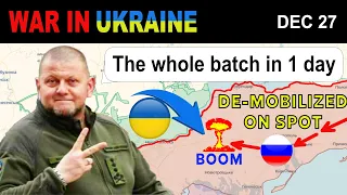 27 Dec: Ukrainians DESTROY A BASE WITH CONSCRIPTS | War in Ukraine Explained