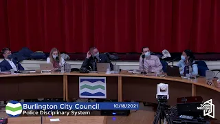 Burlington Board of Finance (5pm) and City Council (7pm) - 10/18/2021