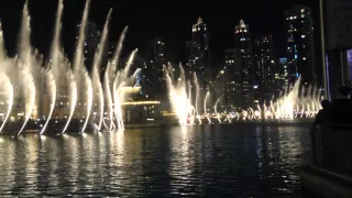 Dubai Mall Musical Fountain