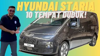 Hyundai Staria - MPV 4 baris dengan 10 tempat duduk!