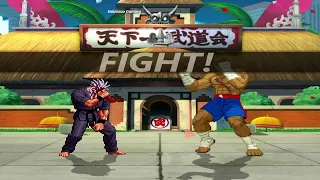 Mr.Karate vs Sagat | Boss Fight ! | Only the Strong !! | Capcom vs SNK