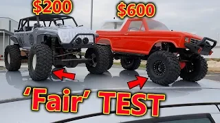 Cheap VS Expensive RC Crawler FAIR Test - Who will win?