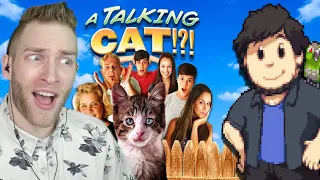 ARE THEY SERIOUS??!! Reacting to "A Talking Cat!?!" - JonTron